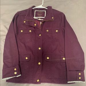J. Crew women’s jacket with gold buttons Sz Large